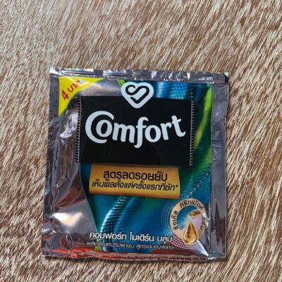 Comfort softener modern bloom 17ml. /คอมฟอร์ท อัลตร้า น้ำยาปรับผ้านุ่ม สูตรลดรอยยับ17มล.